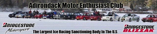 Ice race banner