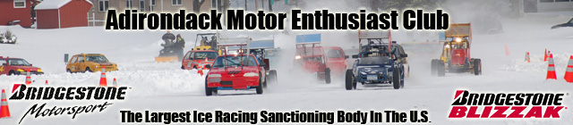Ice race banner