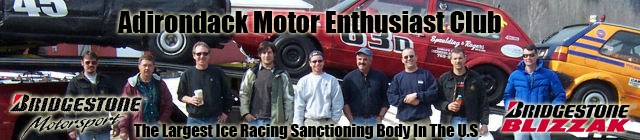 Ice race banner