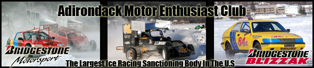 Ice race banner