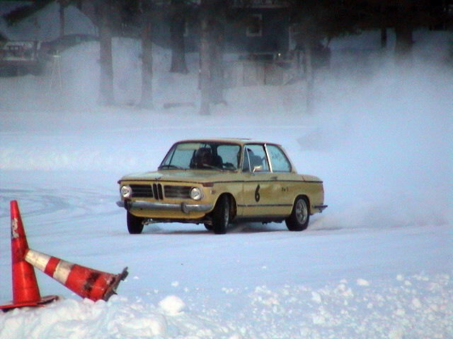 Craig Pedersen drove his Dad's BMW 2002 to an 8th place finish in the 